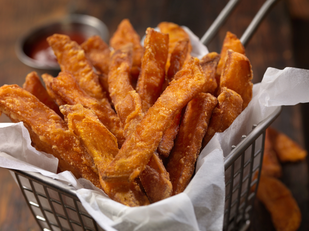 Kumara fries: They are higher in fibre and lower in carbs than traditional fries. You can up the health factor by making them from scratch - simply cut kumara into wedges and bake them instead of frying them.