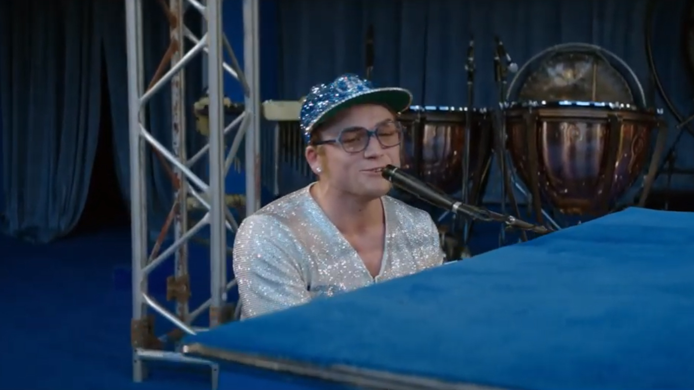 The video for Taron Egerton's cover of 'Rocket Man' has been unveiled and he sounds JUST like Elton John!