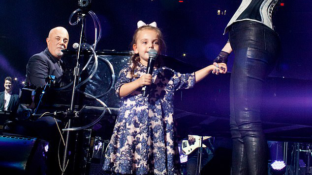 Billy Joel's three year-old daughter sings him 'Happy Birthday' on stage - and she is ADORABLE!