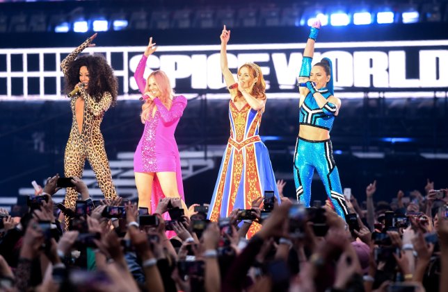 SPICE GIRLS ARE BACK BUT NOT WITHOUT A GLITCH
