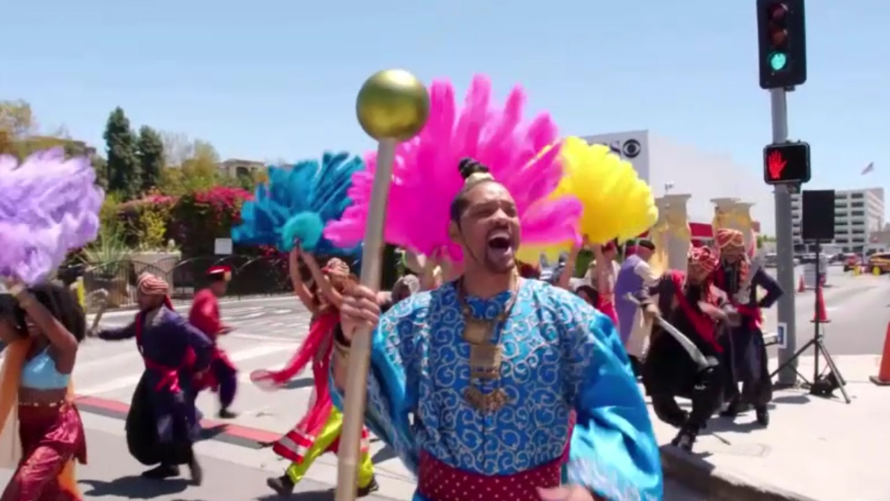 James Corden takes on 'Aladdin' with Will Smith for the most hilarious 'Crosswalk Musical'