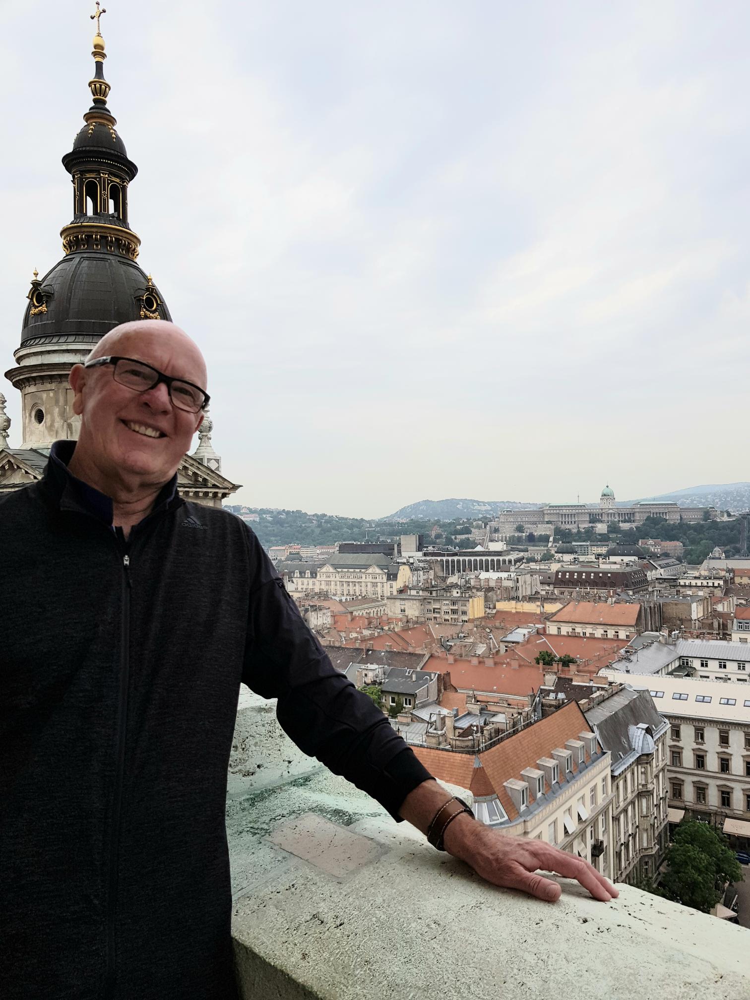 The view from the top of St. Stephen's Basilica.
