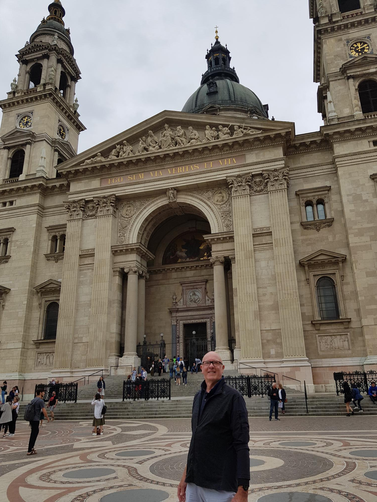 Day two in Budapest called for a visit to the amazing St. Stephen's Basilica. We also did the 97-meter climb to the top and wow was it an amazing view!