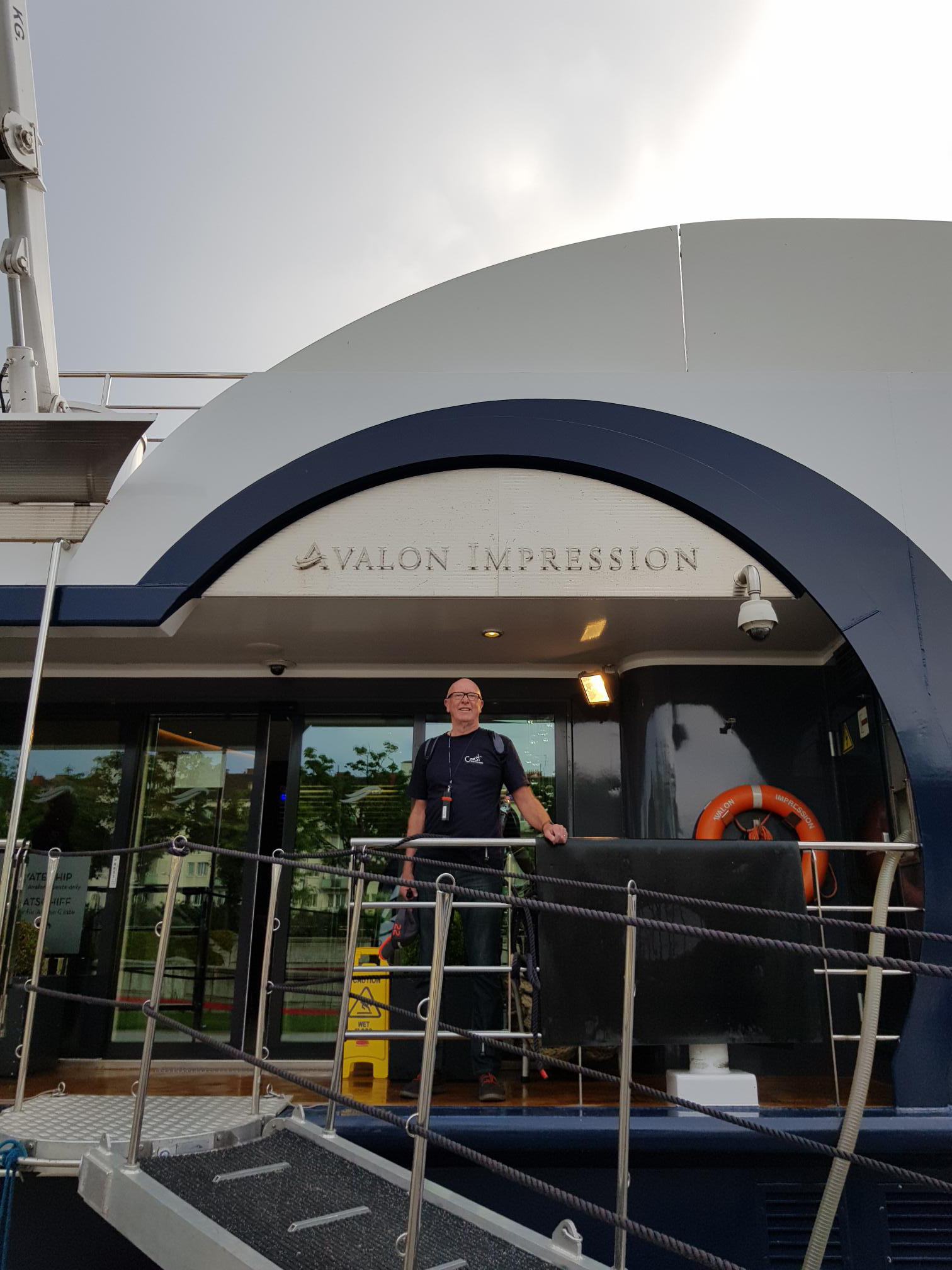 Disembarking the beautiful Avalon Impression to explore Vienna!