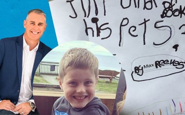 Jase shares his six-year-old son's hilarious yet disturbing creative ...