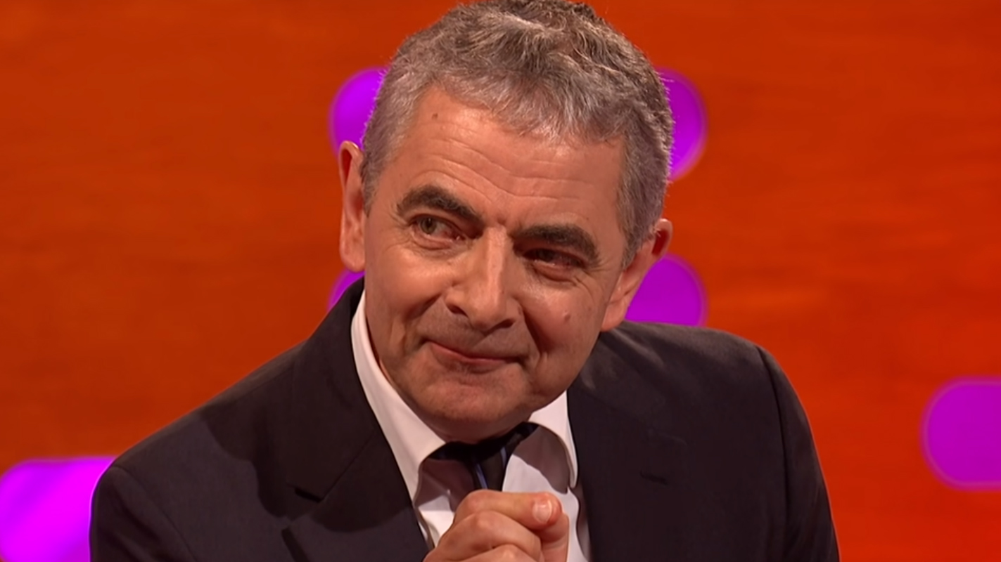Rowan Atkinson shares hilarious story about getting told he "looks just like" Mr. Bean