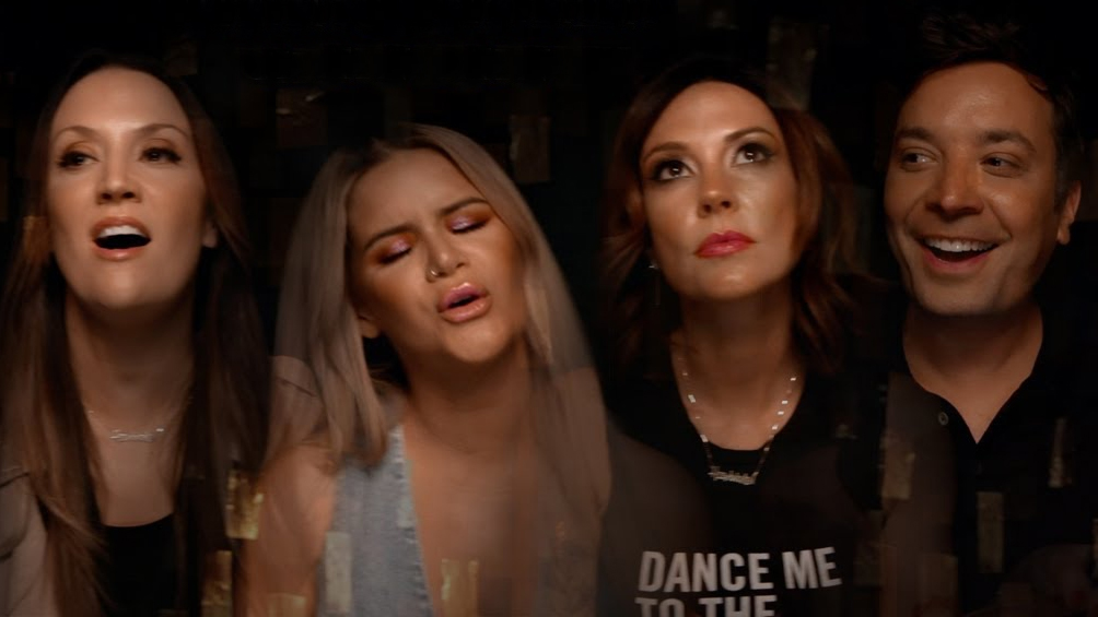 Jimmy Fallon and The Highwomen perform stunning acoustic cover of Fleetwood Mac's 'The Chain'