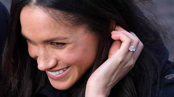 Fans notice Meghan Markle's redesigned engagement ring looks a lot like ...