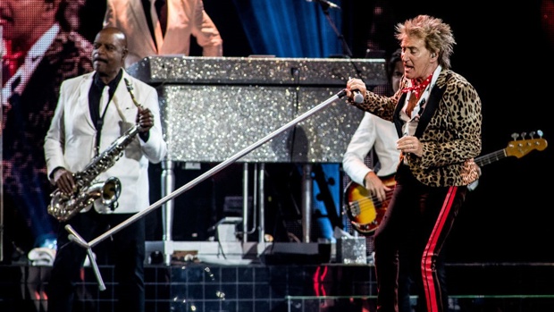 Rod Stewart performs at Ziggo Dome, Amsterdam, Netherlands, May 2019. / Getty Images