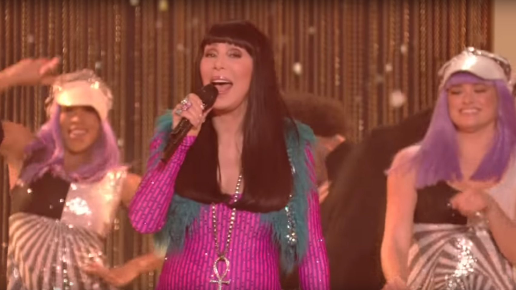 Cher dazzles Dancing With the Stars viewers with powerful performance of 'The Beat Goes On'