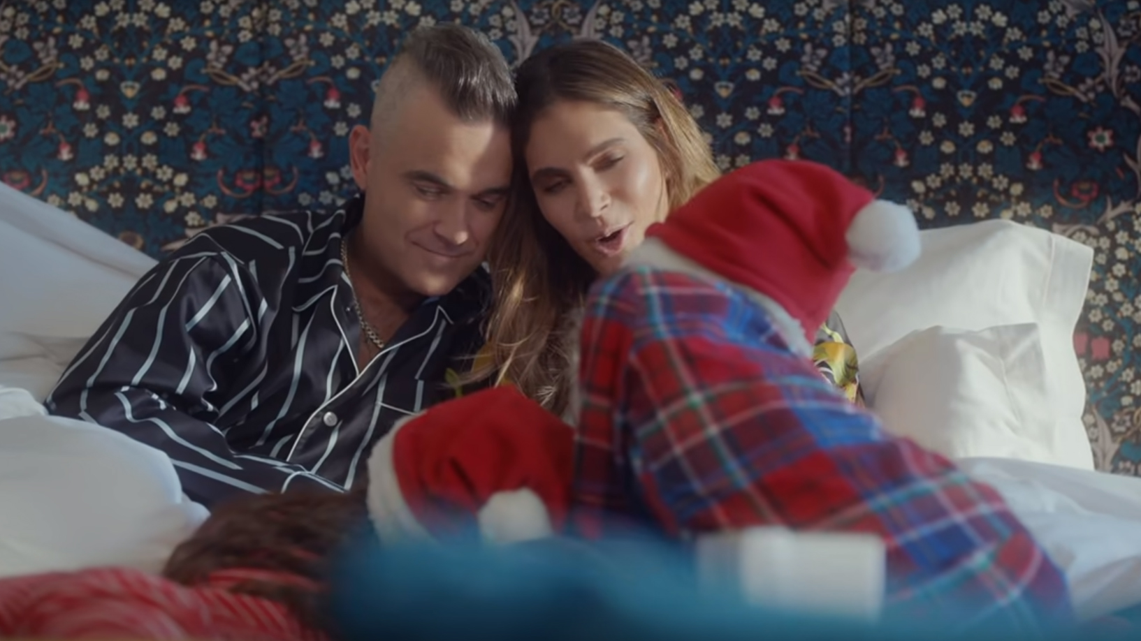 Robbie Williams releases heartwarming festive video for 'Time For Change' featuring his family