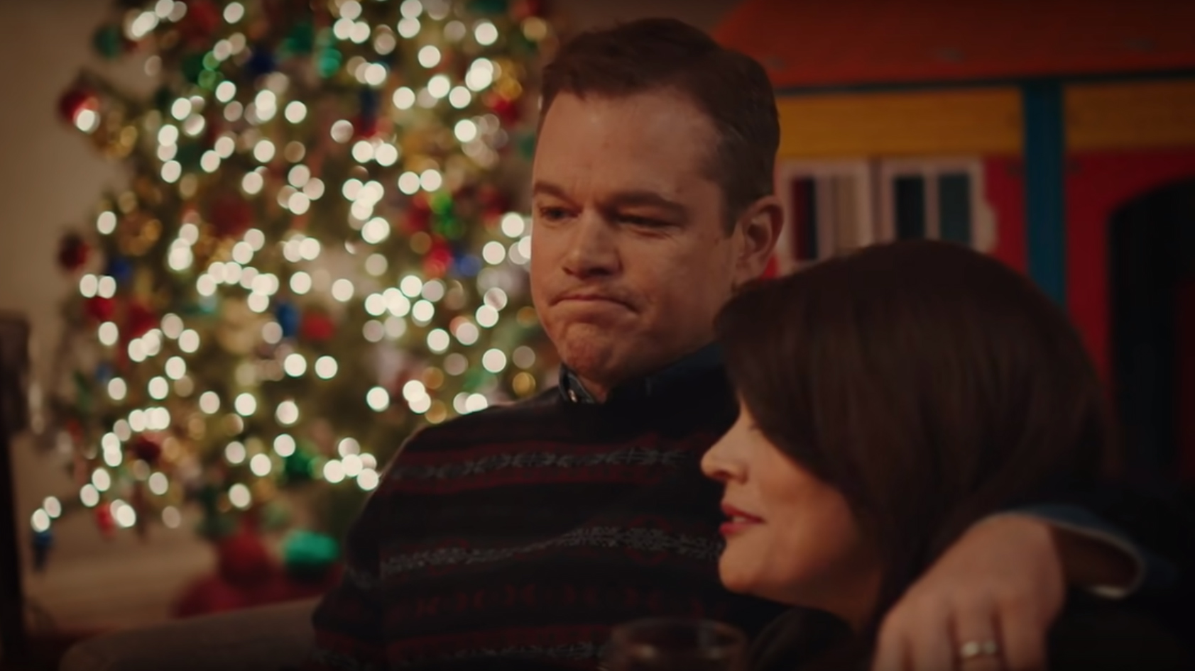 Matt Damon hilariously sums up what Christmas is REALLY like for parents in SNL skit