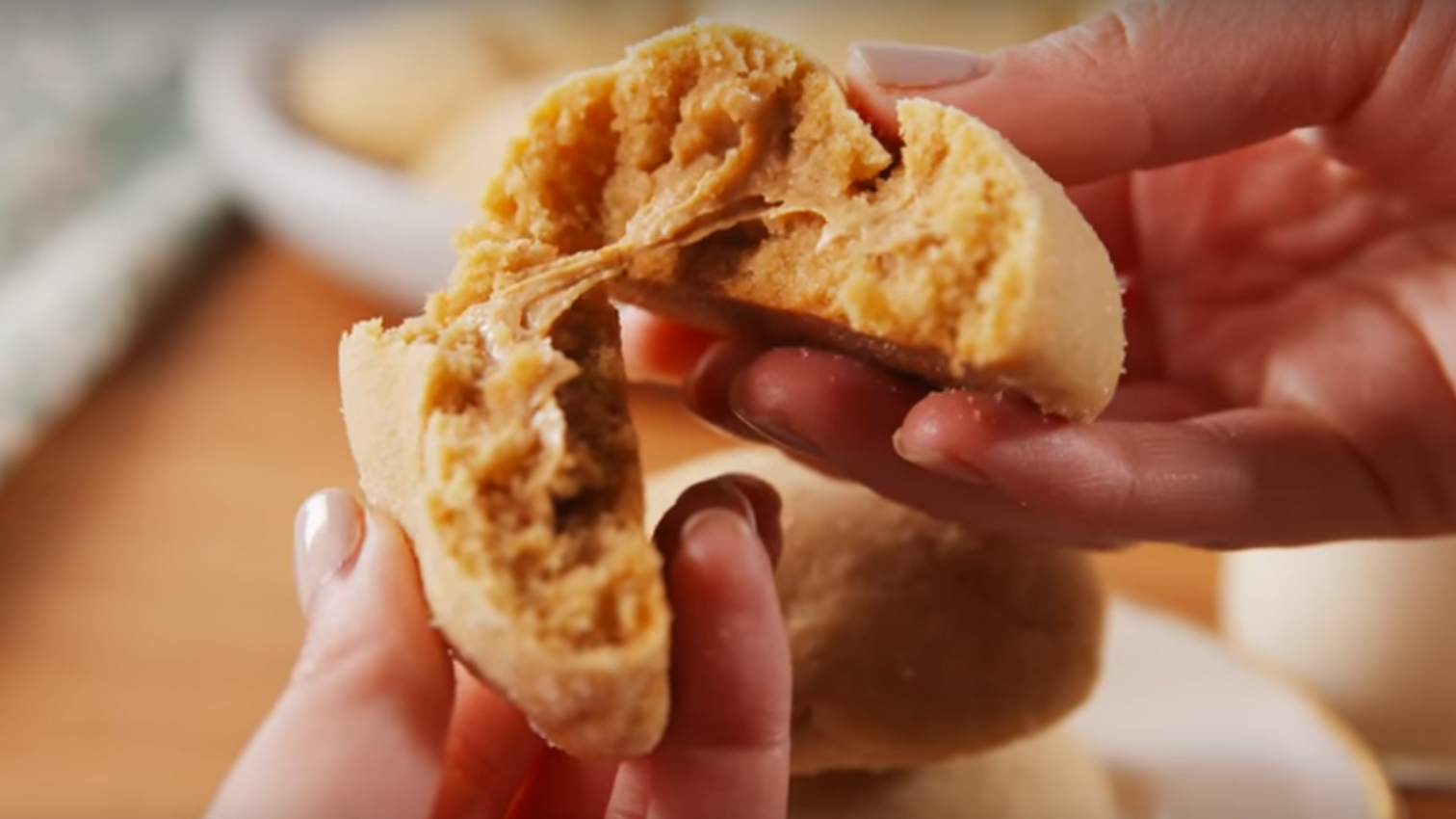 This peanut butter-stuffed cookie recipe is heaven on earth!