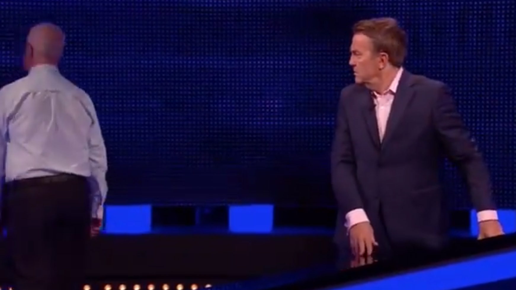 Bradley Walsh left confused after The Chase contestant hilariously walked off set