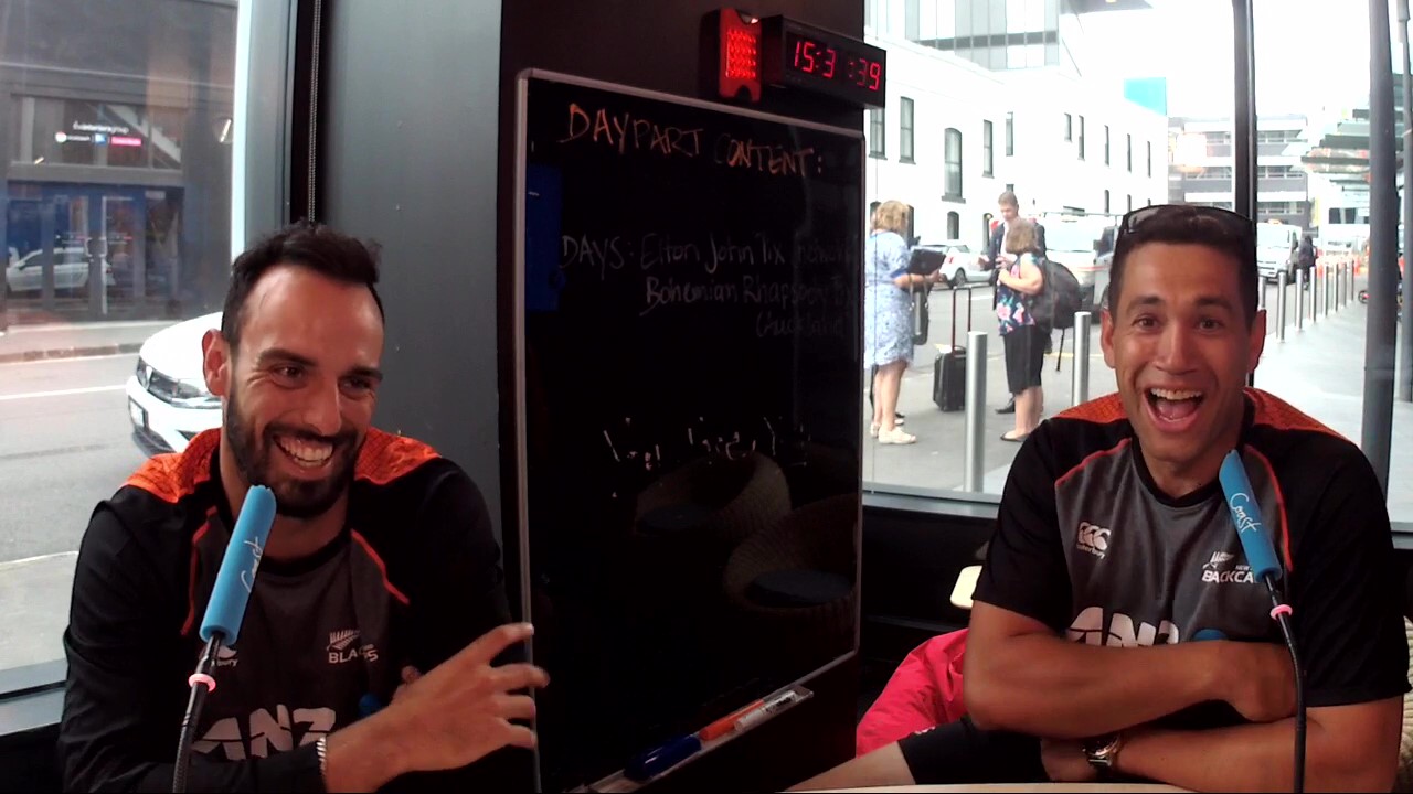 Mel and JT Interview Black Caps Legend Ross Taylor and Daryl Mitchell