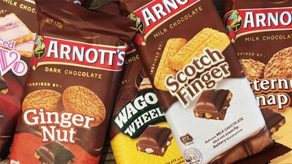 Arnott’s chocolate blocks are now available in New Zealand