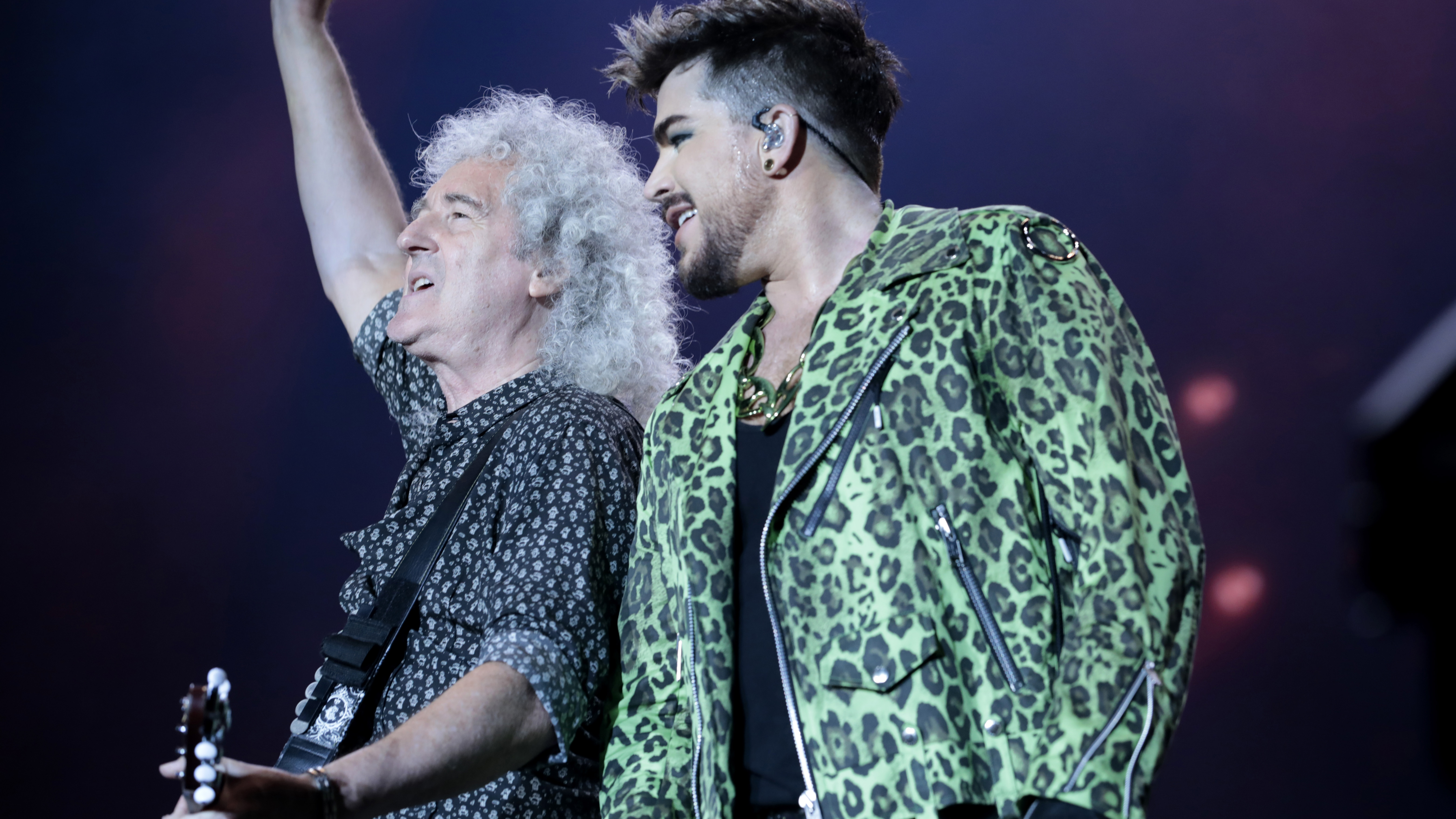 Queen and Adam Lambert re-enact iconic 1985 Live Aid set at Fire Fight Australia concert