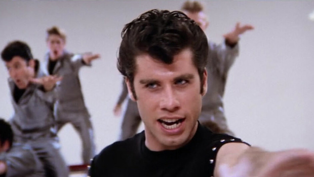 John Travolta recreates 'Greaseed Lightning' dance with son