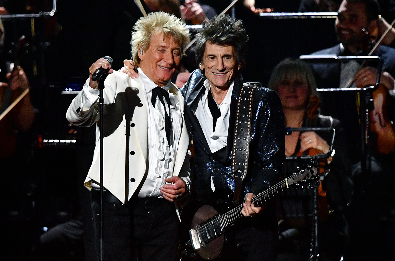 Rod Stewart reunites with Faces!