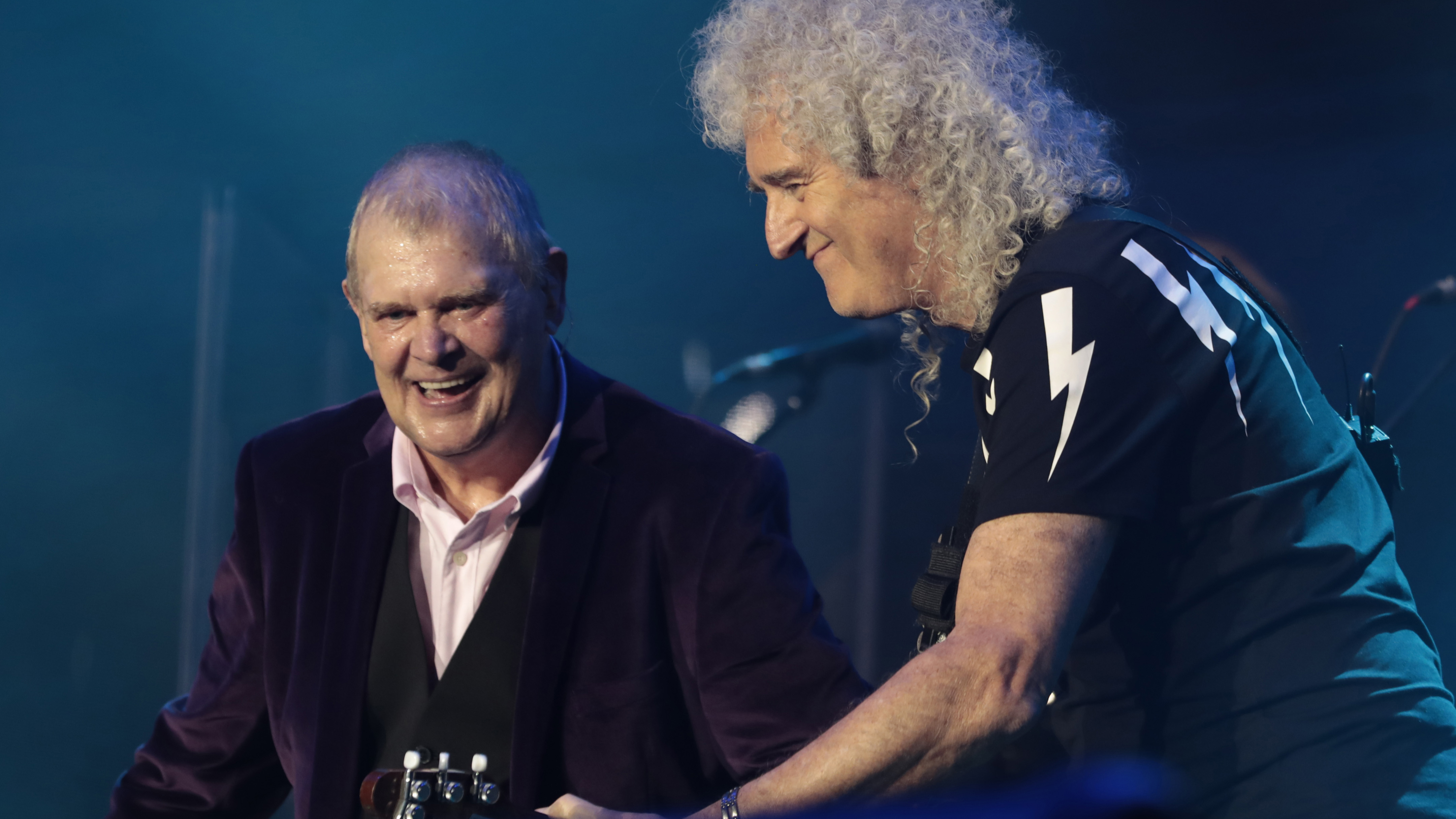 John Farnham, Olivia Newton-John and Brian May perform epic rendition of 'You’re The Voice'