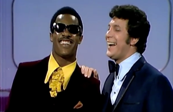 Tom Jones and Stevie Wonder with an epic medley