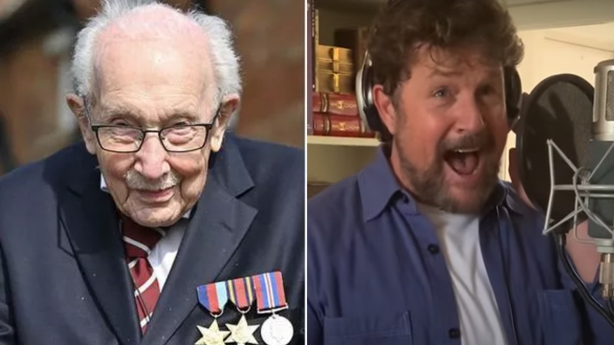 99-year-old WWII veteran releases cover of 'You'll Never Walk Alone' after walking laps of garden