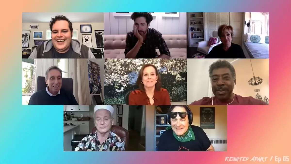 Ghostbusters Cast Reunite for on amazing interview!