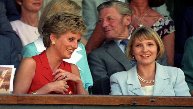 Princess Diana and Julia Samuel / Getty Images