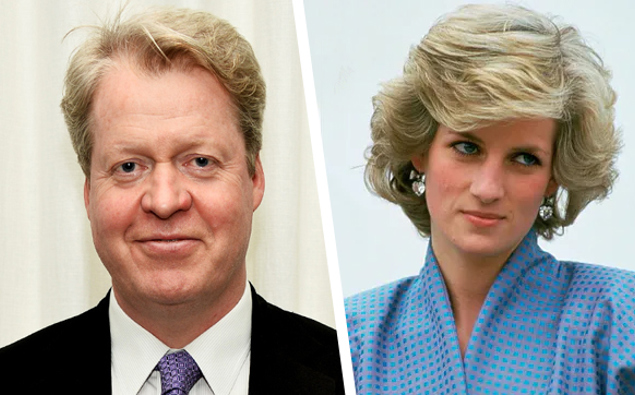 Princess Diana's brother Charles Spencer shares rare childhood photo of