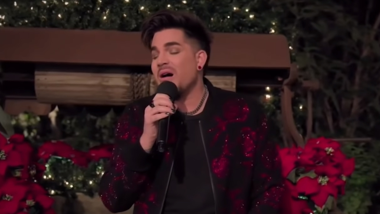 Adam Lambert performs spine-tingling rendition of 'Have Yourself A Merry Little Christmas'