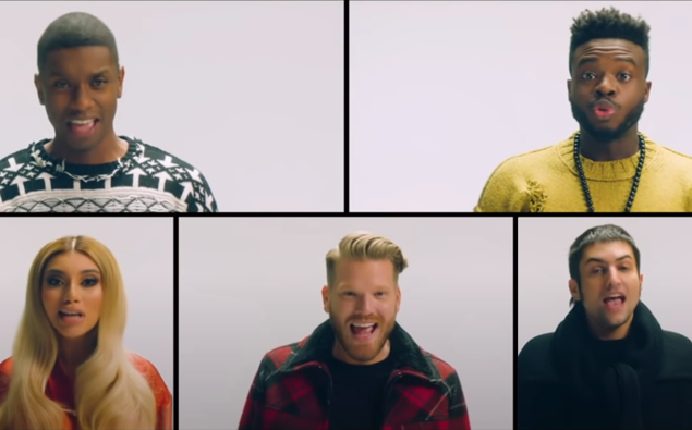 Pentatonix Put Their Iconic A Cappella Spin On 12 Days Of Christmas Pentatonix Christmas 12 Days Of Christmas