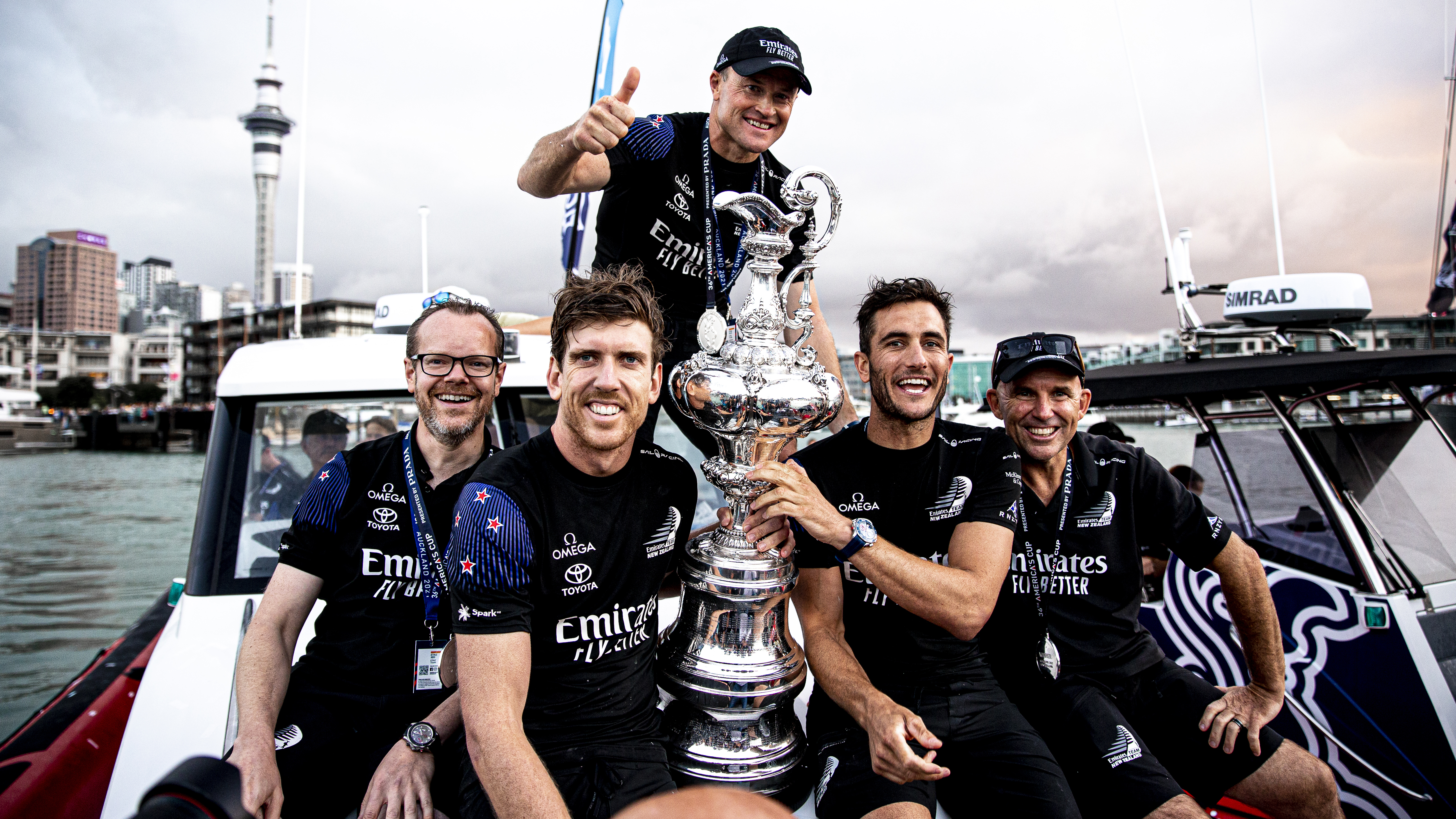 We celebrate Emirates Team New Zealand with this spinetingling tribute