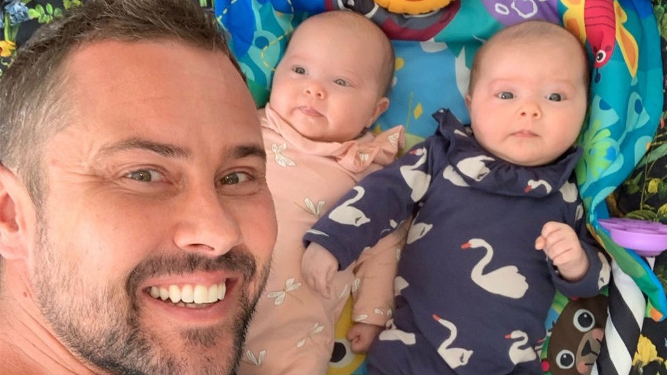 Sam Wallace shares heartwarming update on his twin girls - Vimarsana News