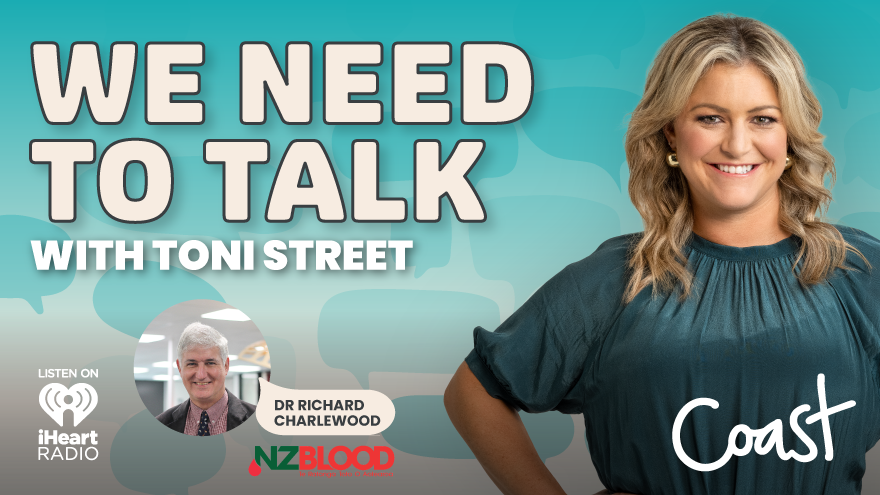 Donating blood with Dr Richard Charlewood from NZ Blood