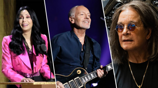 Cher, Peter Frampton and Ozzy Osbourne. Photos / Getty