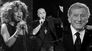 Photos: Tina Turner/Getty Images, Sinead O'Connor/AP, Tony Bennett/Getty Images