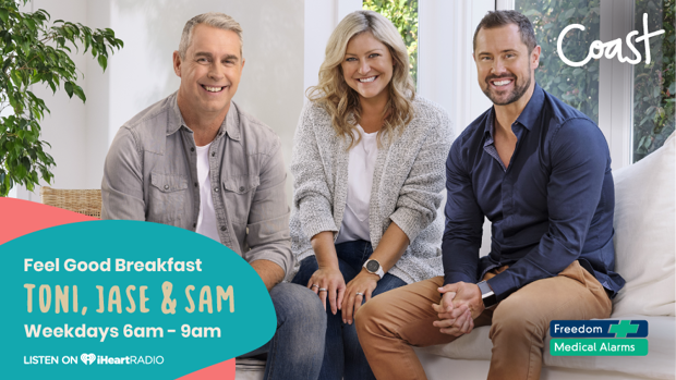 Coast's Feel Good Breakfast with Toni Street, Jase Reeves and Sam Wallace