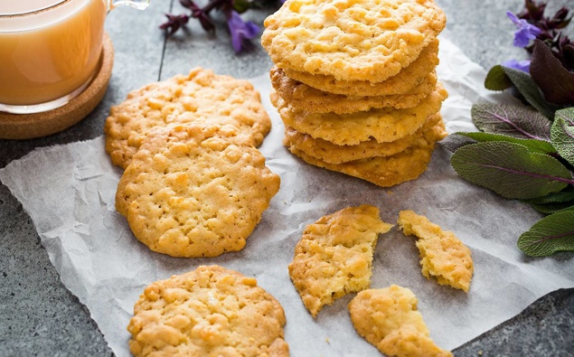 Rectangular Rice Biscuits Quick & Easy Rice Bubble Biscuit Recipe | Ready in 10 Minutes!