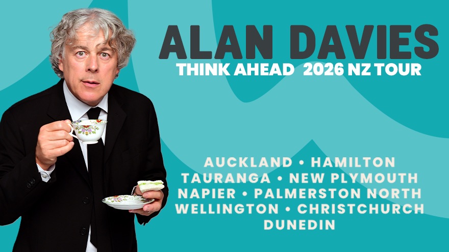 Alan Davies’ Think Ahead NZ tour 2026