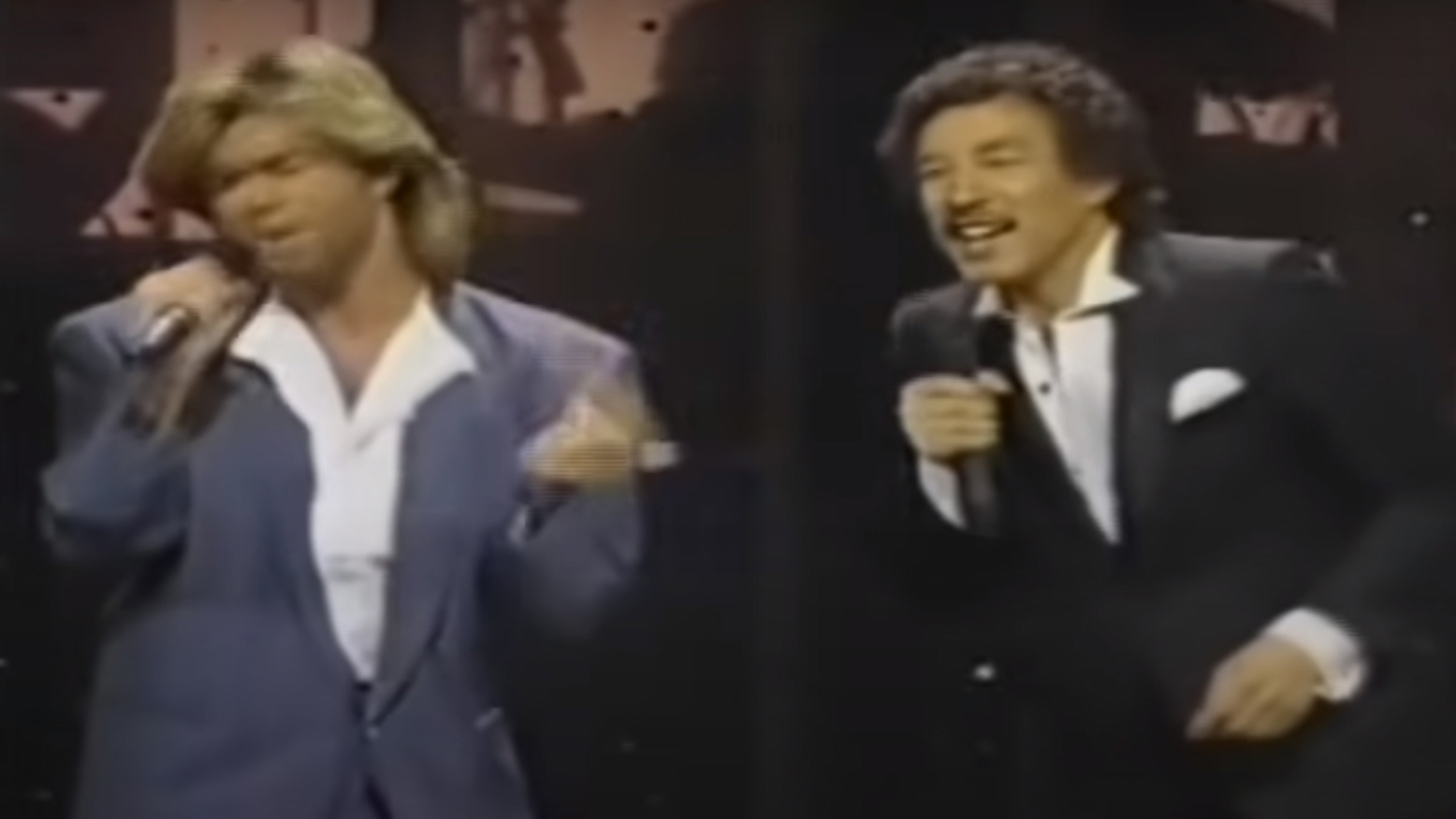 Relive the moment 21-year-old George Michael duetted with Smokey Robinson on 'Careless Whisper'