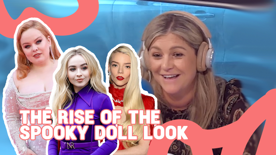 The 'scary doll' look is taking over