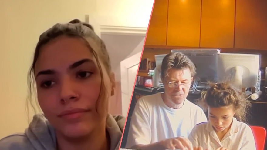 Heartwarming video surfaces of David Bowie's daughter covering his iconic song 'Life On Mars'