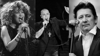 Photos: Tina Turner/Getty Images, Sinead O'Connor/AP, Shane MacGowan/Bang! Showbiz