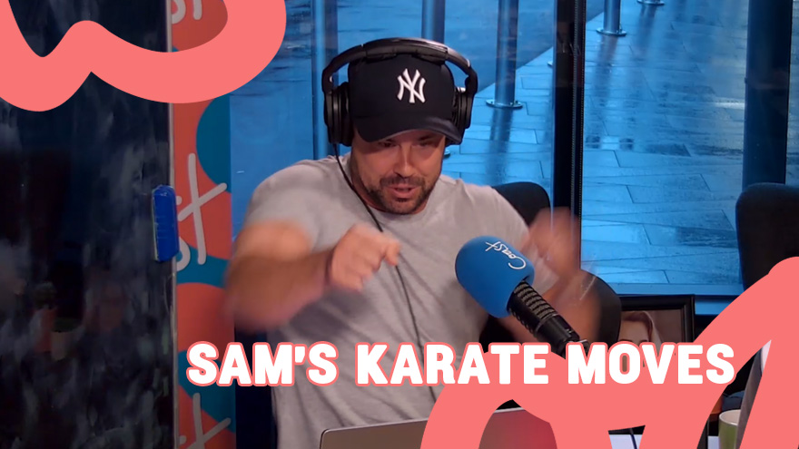 Sam's instincts if someone broke into his house