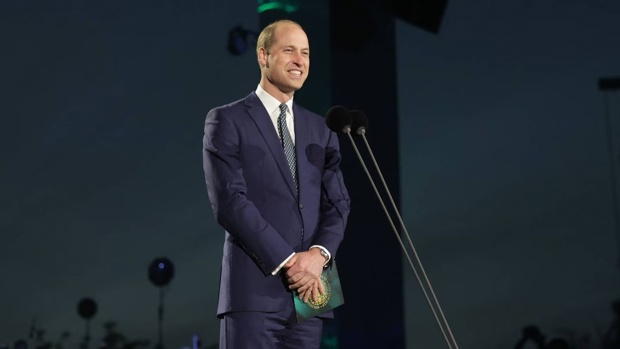 Prince William paid tribute to his father with a touching speech at the Coronation Concert. Photo / Getty Images