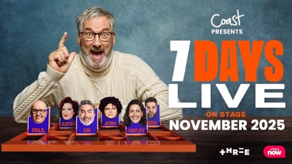 Coast welcomes 7 Days Live tour to New Zealand November 2025