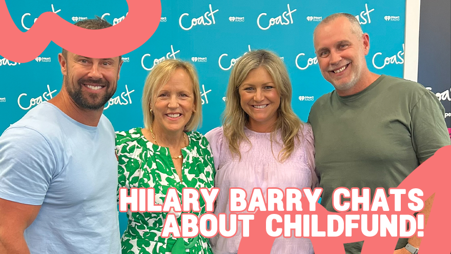 Coast Breakfast Talks ChildFund Water Run with Hilary Barry
