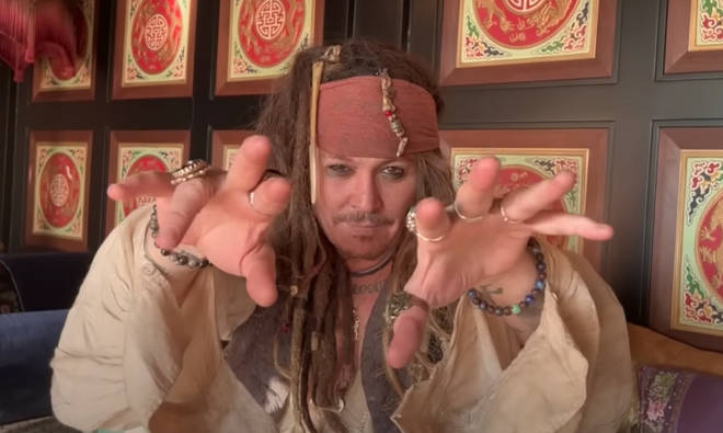 Johnny Depp brings back Captain Jack Sparrow to surprise terminally ill boy with heartwarming video
