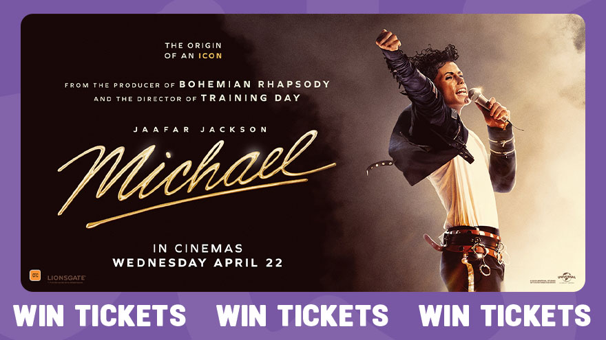 Win tickets to see MICHAEL on the big screen