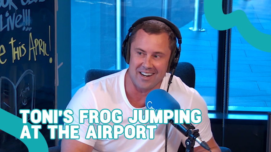 Toni's Airport Mishap: Scarf Rescue!